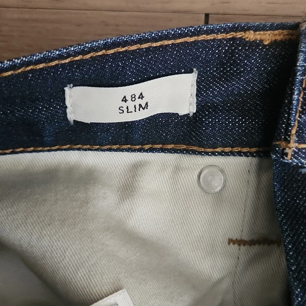 J. Crew Men's Dark Blue Slim Jeans Style 484